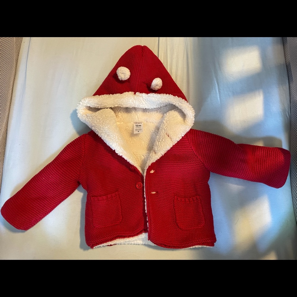 Baby hooded sweater